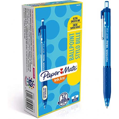 PENNA SFERA INKJOY 300RT 1,0 BLU  PAPERMATE